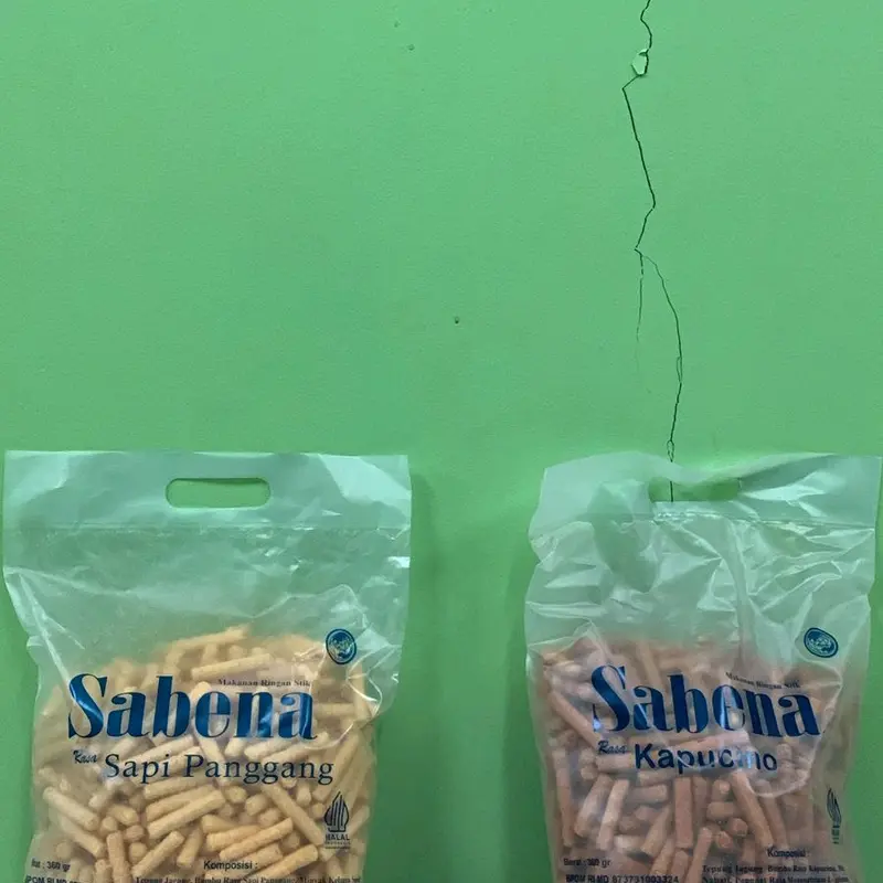 Snack sabena stik ( 1 dus isi  5 pack) ada berbagi macam variant rasa dan juga bisa rasa mix Camilan 1
