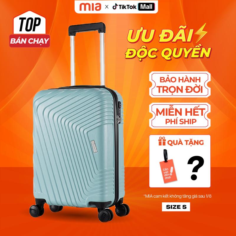 SIZE S RẺ N.H.Ấ.T VALI Larita MONZA size 20 S Vali kéo du lịch Chất liệu nhựa ABS cứng cáp bền bỉ hạn chế trầy xước,Khoá số TSA chuẩn HOA KỲ - Vali MIA MIỄN PHÍ BẢO HÀNH TRỌN ĐỜI.