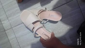 Product Review of FLADEO Sendal Wanita Heels 5cm Sandal Elegant Hak 5 cm Tali Belakang Shoes from M**h 2