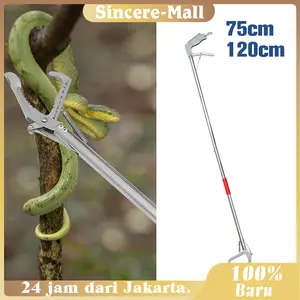 Tongkat Ular / Tang Ular Yang Dapat Dilipat / Alat Penjepit Sampah