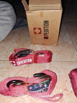 Product Review of (1set isi 2pcs) EXPEDITION Tali Pengikat Tie Down Straps Motocross Trail Grasstrack Adventure expedition panjang 205cm Bisa Untuk Klx 150- Crf 150l - Wr155 Dll from b**r 1