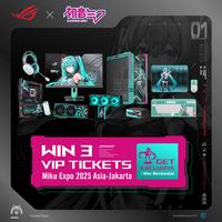 Gambar ASUS ROG x HATSUNE MIKU Edition PC Build POWERED BY ASUS - SET PBA Hatsune Miku - FULL SET dari Techno Computer Bali Kota Denpasar 1 Tokopedia