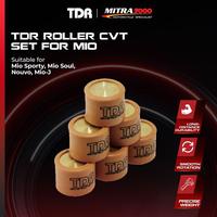 Gambar TDR Roller CVT Set untuk Motor Mio / Nouvo / X-Ride / Fino - 8 gram dari Mitra 2000 Kota Administrasi Jakarta Timur 1 Tokopedia