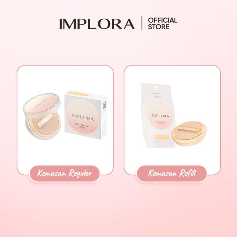 Implora Healthy Glow Cushion Full SIze & Refill Size Netto 13 gr 3
