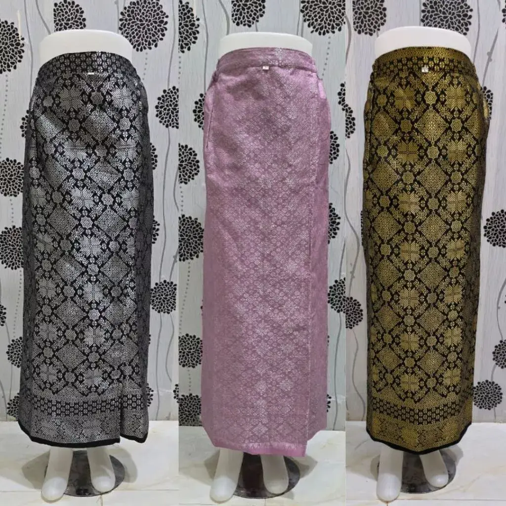 Songket Skirt Prices for Instant Songket Span SkirtsInstant Songket Skirts for Kebaya Bottoms