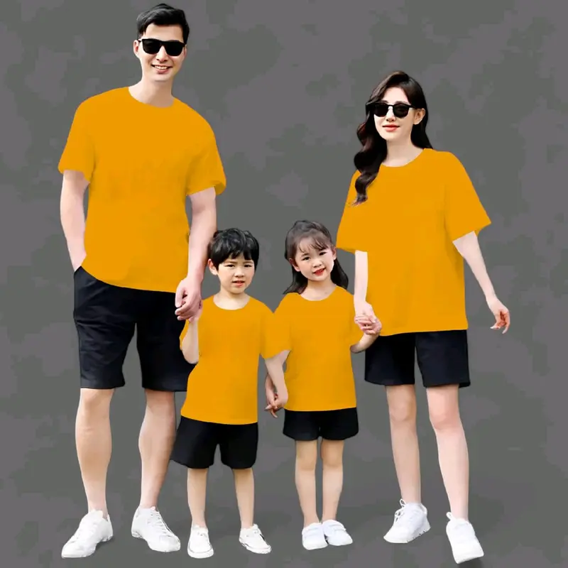 Kaos distro POLOS bahan Cotton pe 24s. Ready Ukuran Anak dan Dewasa 6