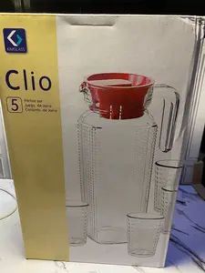 Teko Set Dengan Gelas / Teko Pitcher / Gelas Minum / Teko Set Hadiah