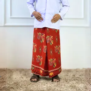Sarung Goyor Premium Botol Sahari Santri Muslim Dewasa Motif 636 Bahan Rayon Nyaman dan Adem