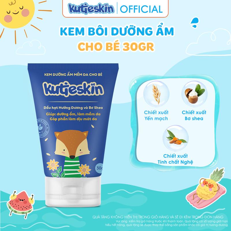 Kem dưỡng ẩm hàng ngày Kutieskin Cho Bé