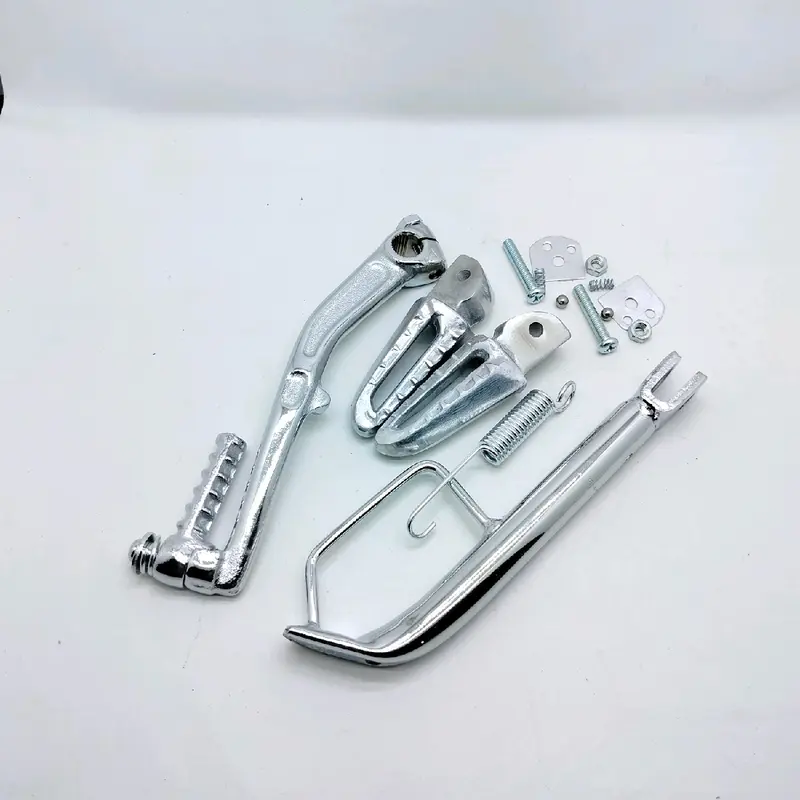 STANDAR SAMPING RING 14 CHKROME NTH IMPORT+ ENGKOLAN BEAT CHKROME+ FOOSTEP SAMPING CHKROME BEAT VARIO SCOOPY VARIO 125 GENIO SPCY BEAT FI SUPRA DLL Motorcycle Sepeda 1