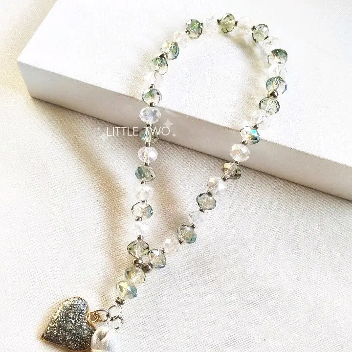 LITTLETWO - TASBIH - 33 BUTIR - Crystal Ceko 6mm