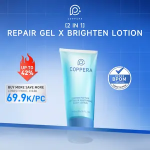 [NEW] COPPERA Duo Gel Lotion Copper Peptide Lifting & Whitening Body Lotion Gel 200ml Repair soothing Glowing Nourishing Brightening PIH PIE Niacinamide body  butters body  white  viral