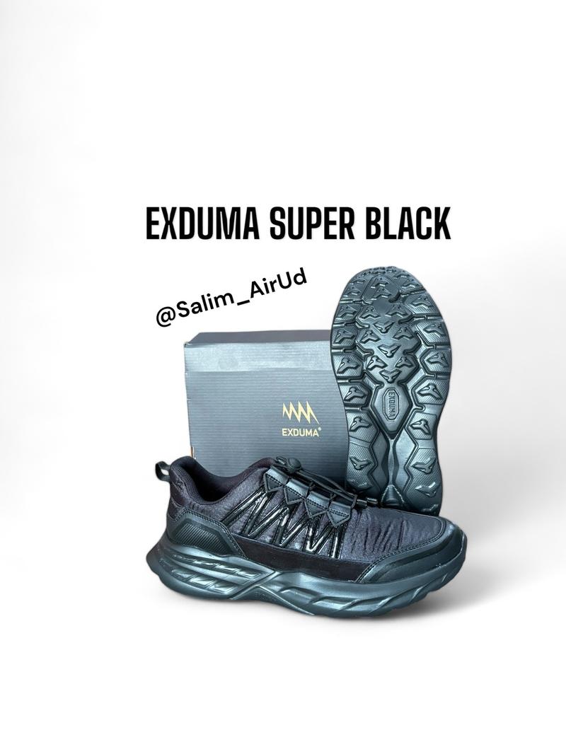 Product Introduction of Sepatu exduma speedpro sepatu kets running - sepatu olahraga hitam motif unik 4