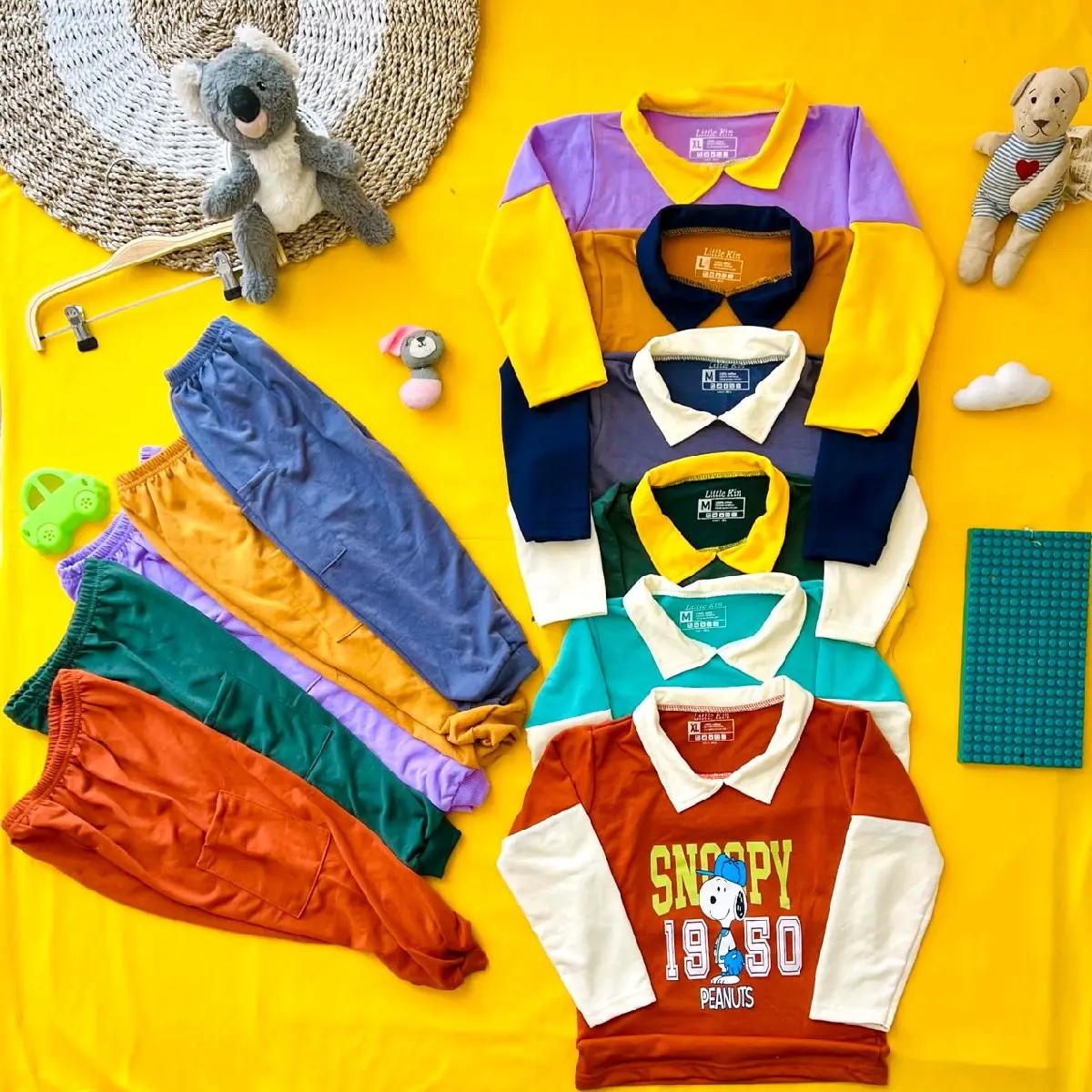 [paket 3pcs] stelan panjang anak baseball kuromi fasion anak termurah langsung konveksi
