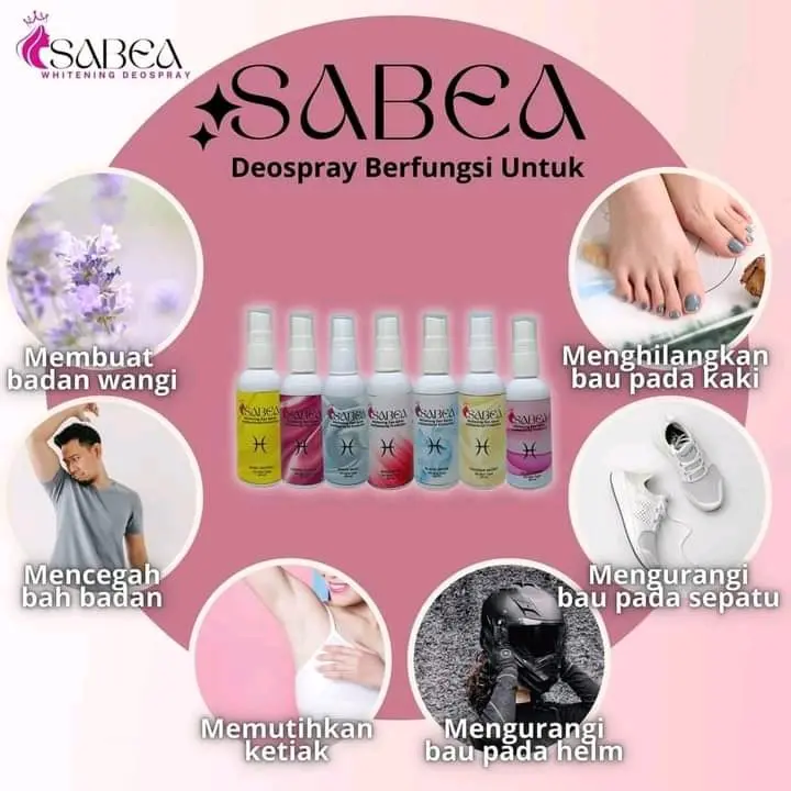 READY PAKET USAHA/RESELLER (5 BOTOL sama 10 BOTOL) || SABEA DEOSPRAY ORIGINAL 1