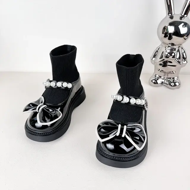 SEPATU ANAK PEREMPUAN,SEPATU ANAK ANAK USIA 10 bln- 10 thn,SEPATU IMUT,SEPATU DOKMART 06 BABY MUTIARA,SEPATU BALITA,SEEPATU PEREMPUAN MURAH Bunda Kaki Anak-Anak Prewalker Bayi 7