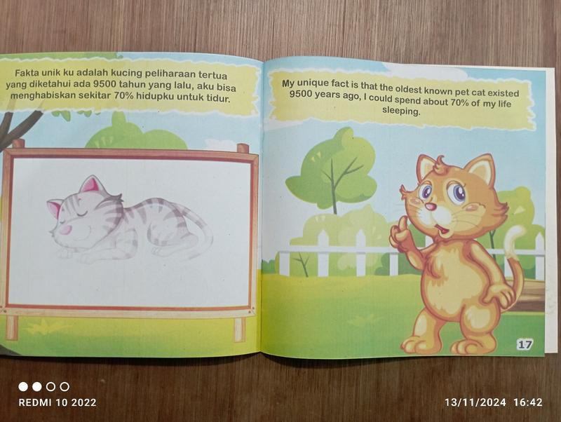 Product Introduction of Buku Cerita Bergambar Seri Mengenal Hewan 2 Bahasa Bilingual Full Color - Kinara Putri - Pustaka Sandro Jaya - Books Anak 16