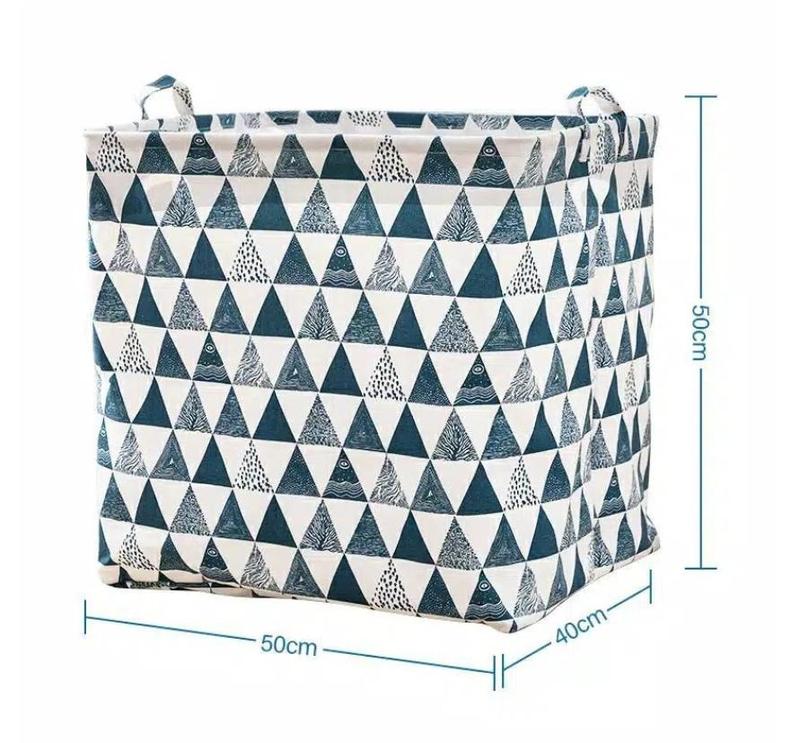 Storage Bag Jumbo 100 Liter Laundry Bag Keranjang Baju Tempat Mainan Dengan Tutup Serut 7