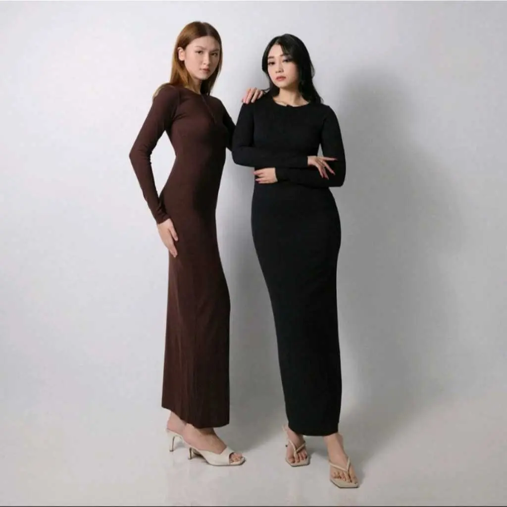 Pakaian Wanita Arista Dress Bodycone Casual - Baju Casual