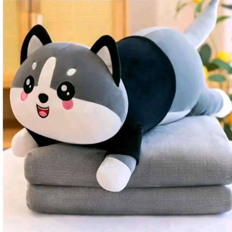bantal guling karakter kucing lying atau kucing rebah berukuran 50CM bahan plush premium berlebel SNI Dolls 4