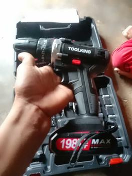 Product Review of Bor baterai 799VF Mesin bor Cordless Drill Battery Bor Tanpa Kabel Bor Tangan Listrik 899VF Mesin Bor Impact Drill / Bor baterai / Bor Tanpa Kabel / Bor Listrik 599Vf / Bor Listrik Set / Bor Tangan Listrik / Bor baterai from A**t 1