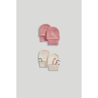 Gambar Mothercare Baby Mittens - 2 Pack - Sarung Tangan Bayi Perempuan (Krem) - Cream, 3-6 Months dari Mothercare Indonesia Kab. Bogor 2 Tokopedia