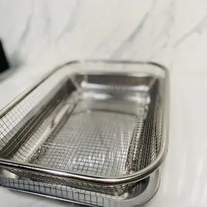 (READY STOK) Oven Air frying TRAY Nampan Stainless Food Grade Tiris Minyak Gorengan GOLD White Tebal Saringan minyak