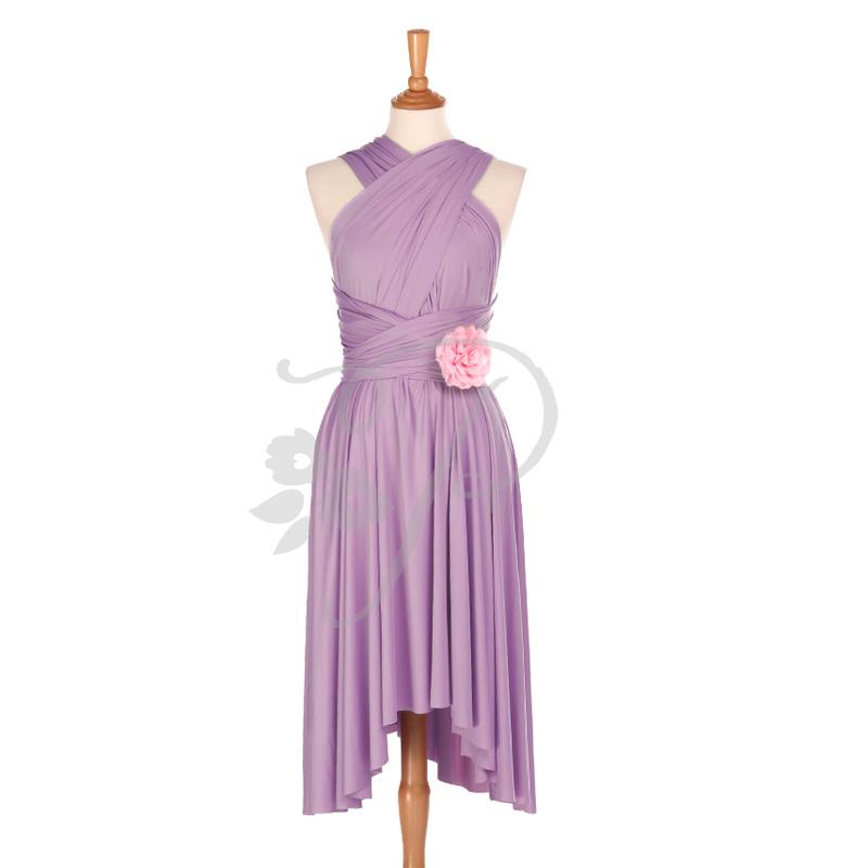 [SG Local Stock]  Bubblegum Convertible Multiway Infinity Knee Length Dress Bridesmaid Dress Prom Dress Wedding Dress 0