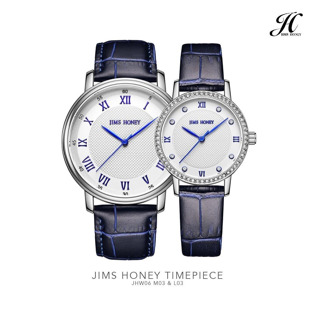 JIMS HONEY JAM TANGAN COUPLE JHW 06 (FREE BOX + BATERAI)