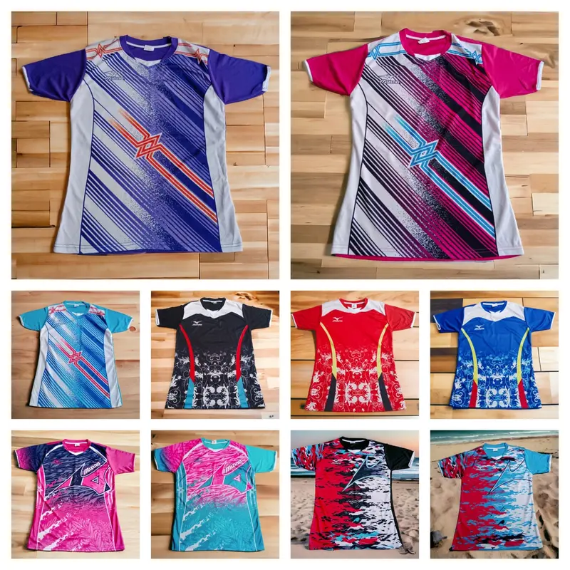 LG05 ATASAN LUSINAN BERNOMOR, ATASAN VOLI BERNOMOR, BAJU VOLI CEWE PRINT ISI 12 0