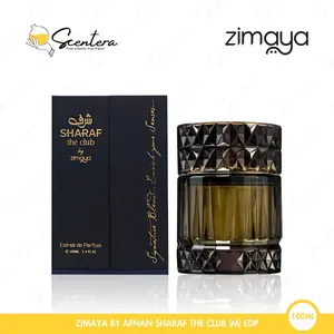 ZIMAYA by Afnan Sharaf The Club (M) Extrait De Perfume 100 ml - Parfum Pria