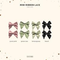 Gambar BOHOPANNA - MINI RIBBON LACE - JEPIT RAMBUT ANAK - CORAL PINK dari Bohopanna Kota Semarang 1 Tokopedia