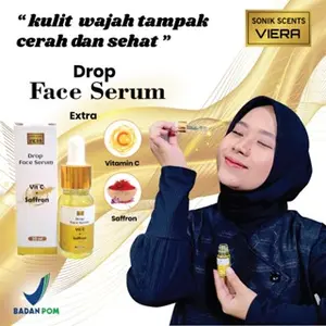 VIERA Face Serum Vitamin C 10ml brightening & glowing Serum Wajah Menghilangkan Flek Hitam Kerutan Serum Essence Vitamin C Melembabkan Mencerahkan Juga Menutrisi Kulit Anti Kusam Anti Aging