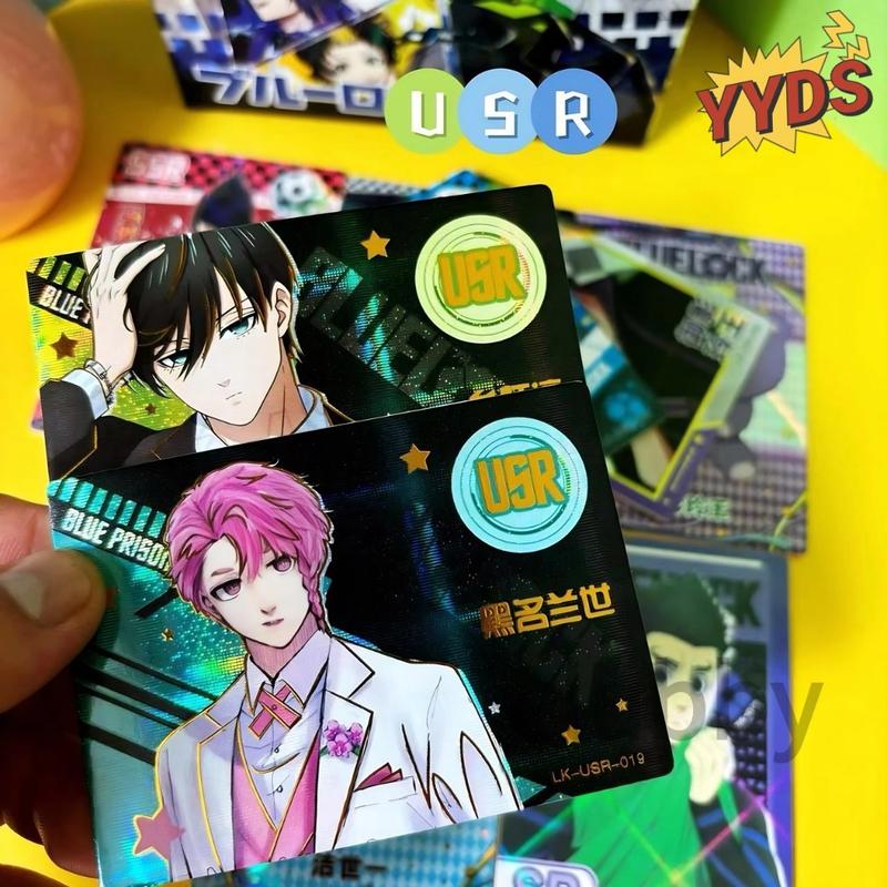 Product Introduction of Thẻ blue lock Nagi itoshi rin bachira bài USR/SSR/QR hiếm card game anime 1 gói Pack nhân phẩm 12