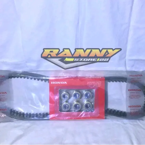 Vanbelt + Roller Original Matic Honda 110 FI  kode23100-KZL-BA0 selang rem 0