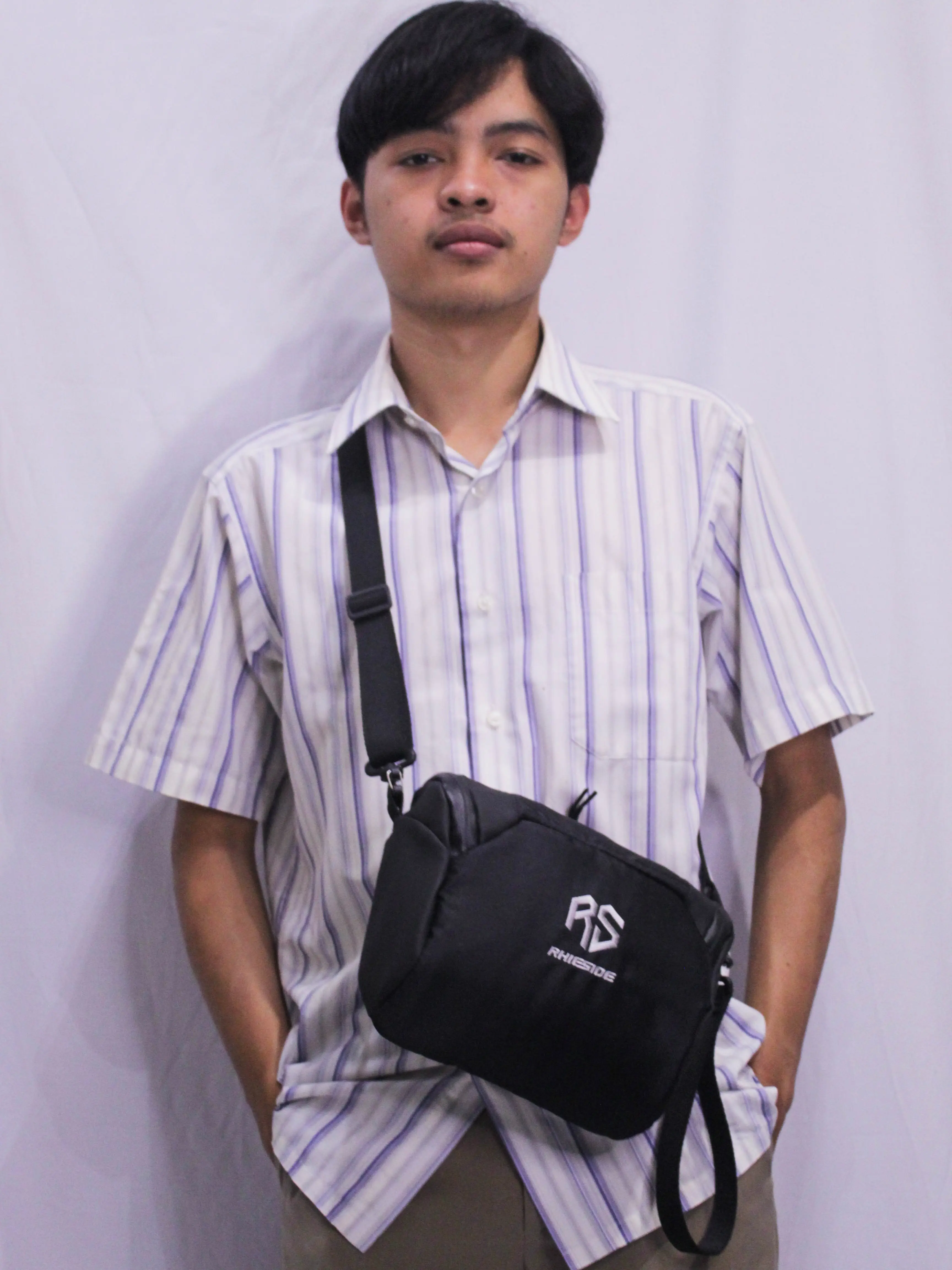 Tas Selempang Hiroi 2n1 Slingbag Casual Pria Wanita