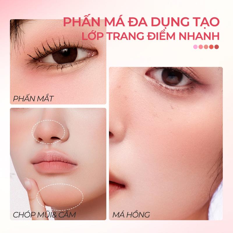 [COD] Phấn Má Hồng Đất Sét SACE LADY Đa Công Dụng Màu Sắc Tự Nhiên Giúp Khuôn Mặt Tươi Tắn 3g | BigBuy360 - bigbuy360.vn
