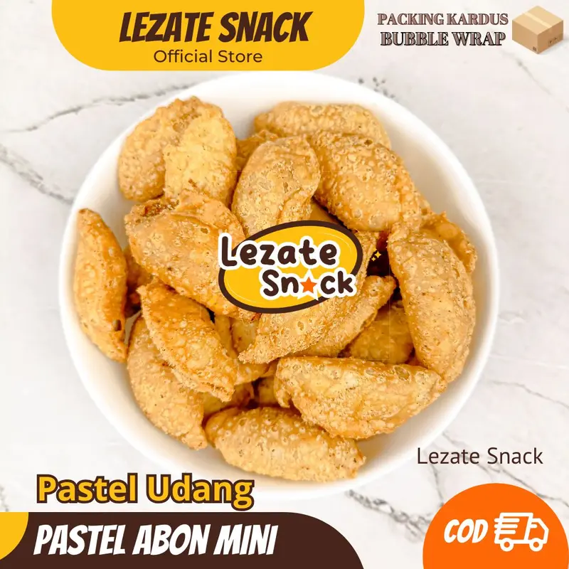 Pastel Abon Mini 1KG Kiloan Rasa Gurih Renyah Enak Murah / Pastel Kering Isi Abon Udang Premium / Pastel Kering Abon Sapi Kiloan Murah Sumpia Kiloan 4