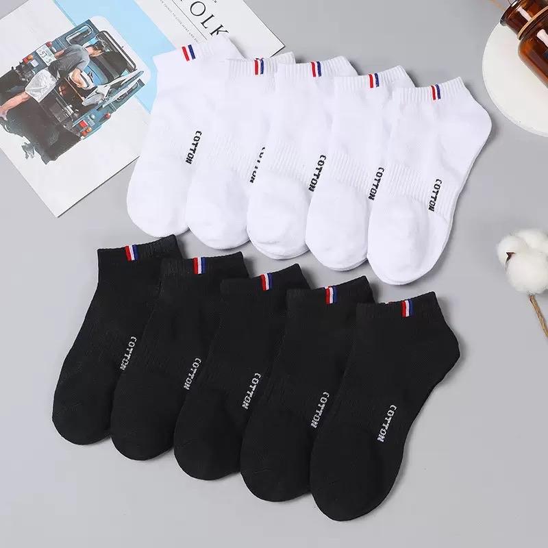 Combo 5 Đôi Tất COTTON Cao Cấp Nam, Nữ Phong Cách thể Thao Trẻ Trung