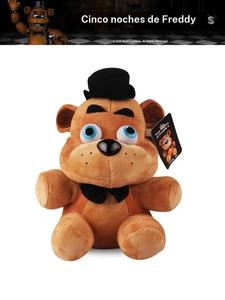 Franco Five Nights After Palace Peluche, Almohadón Suave de 7 Pulgadas para la Cama de los Niños, Estilo Lindo, Todas las Estaciones, Patrón Liso