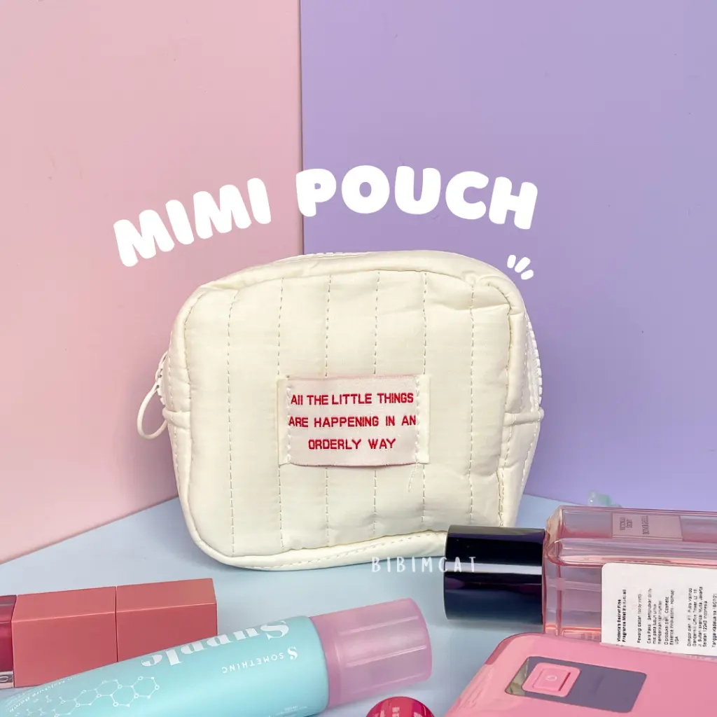 Mimi Pouch Make Up Multifungsi - Mini Travel Organizer Bag