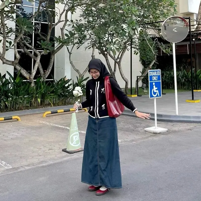 Tote bag bahu milamimo sepek lebar coco kuliah &ngantor /hangout 5