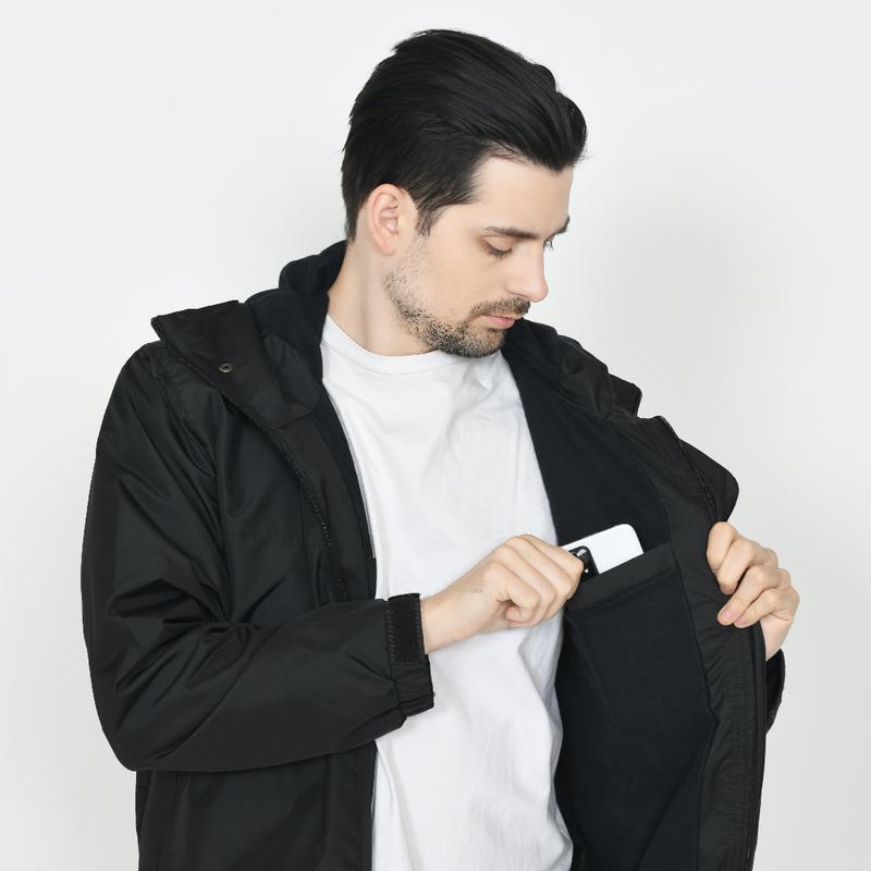 Armous Jaket Parasut Winbreaker Gorpcore Pria Full Face Outdoor Gunung Waterproof 3