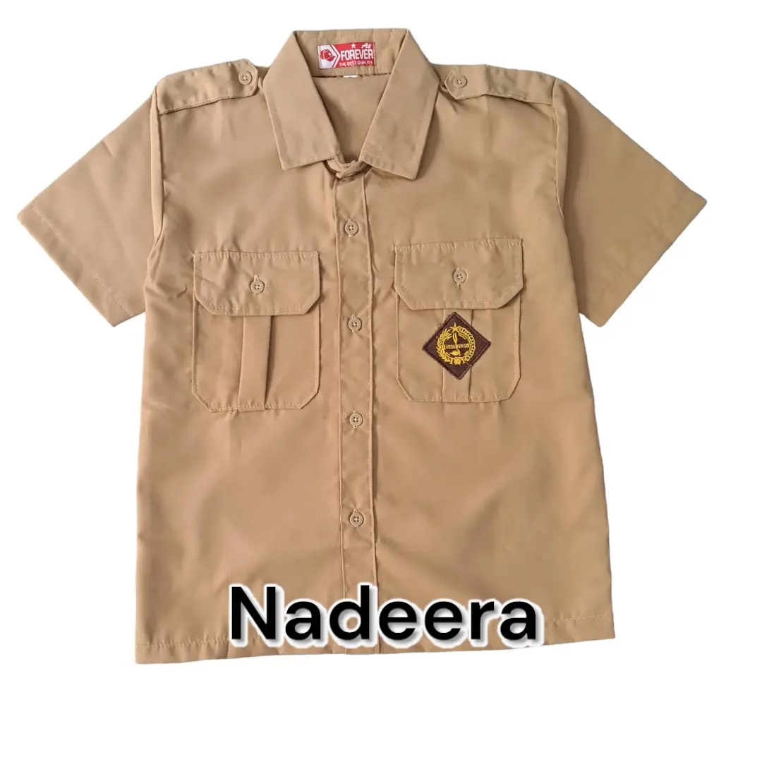 Seragam Sekolah Sd Baju Pramuka Penggalan Lengan Pendek Anak Laki Kelas 1-6
