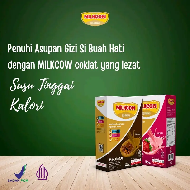 SUSU MILKCOW 500GR Bubuk Full Cream susu bubuk full cream 1 5