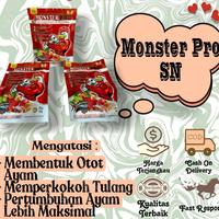 Gambar ( SACHET) Monster Pro SN Jamu Ayam Jago Aduan Ayam Bangkok dari 1JULIFARM Kab. Karanganyar 1 Tokopedia