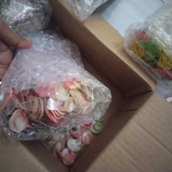 Product Review of Paket 1 KG Krupuk SEBLAK Mentah isi 4 macam Goreng Food from Y**F 1