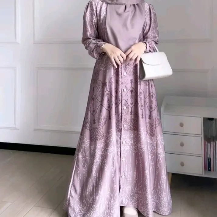 KHADIJAH DRESS , DRESS MOTIF BUSUI FRIENDLY 0