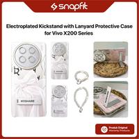 Gambar Case Compatible for Vivo X200 / X200 Pro 5G SNAPFIT Electroplated Camera Lens Protection Kickstand with Lanyard Protection Hard Cover Protective Casing Cover - Vivo X200 dari Supcase Official ID Kota Administrasi Jakarta Barat 1 Tokopedia