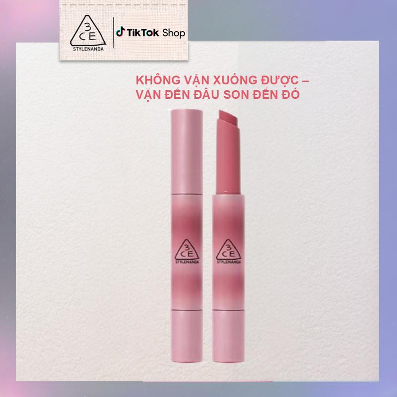   SON VẶN 1 CHIỀU  Son bóng dưỡng môi bắt sáng 3CE Shine Reflector 1.7g 